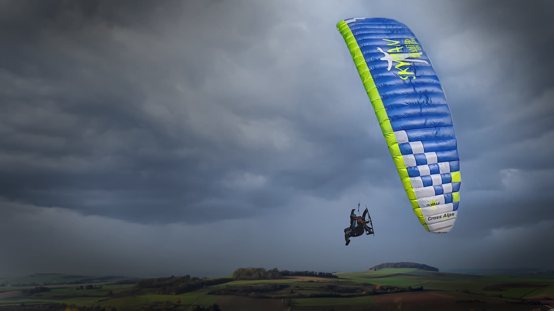 Cross Alps VCT Limited Edition Rc Paraglider